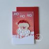 Quilled santa christmas card by rolling blossoms