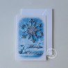 quilled snowflake christmas card by rolling blossoms