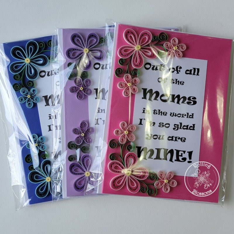 quilled card for mom by rolling blossoms quilled card for mom by rolling blossoms