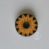 Quilled sunflower magnet by Rolling Blossoms