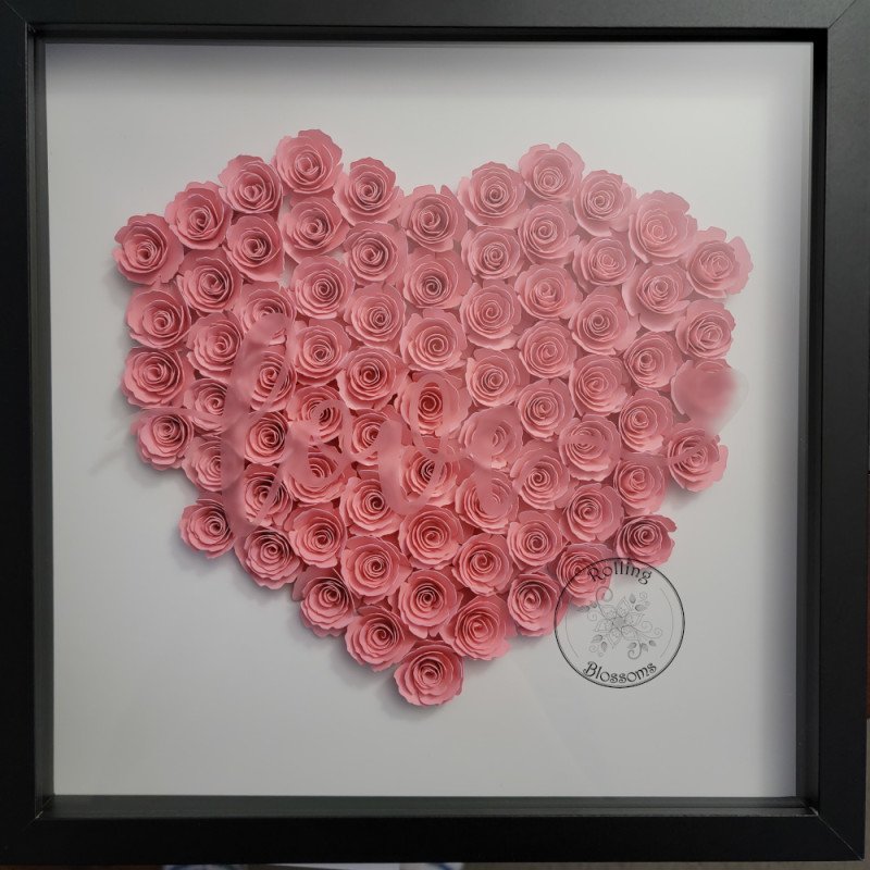 rolled paper carnations heart by rolling blossoms rolled paper carnations heart by rolling blossoms