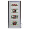 quilled live laugh love by rolling blossoms