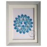 Quilled Vishuddha chakra by rolling blossoms