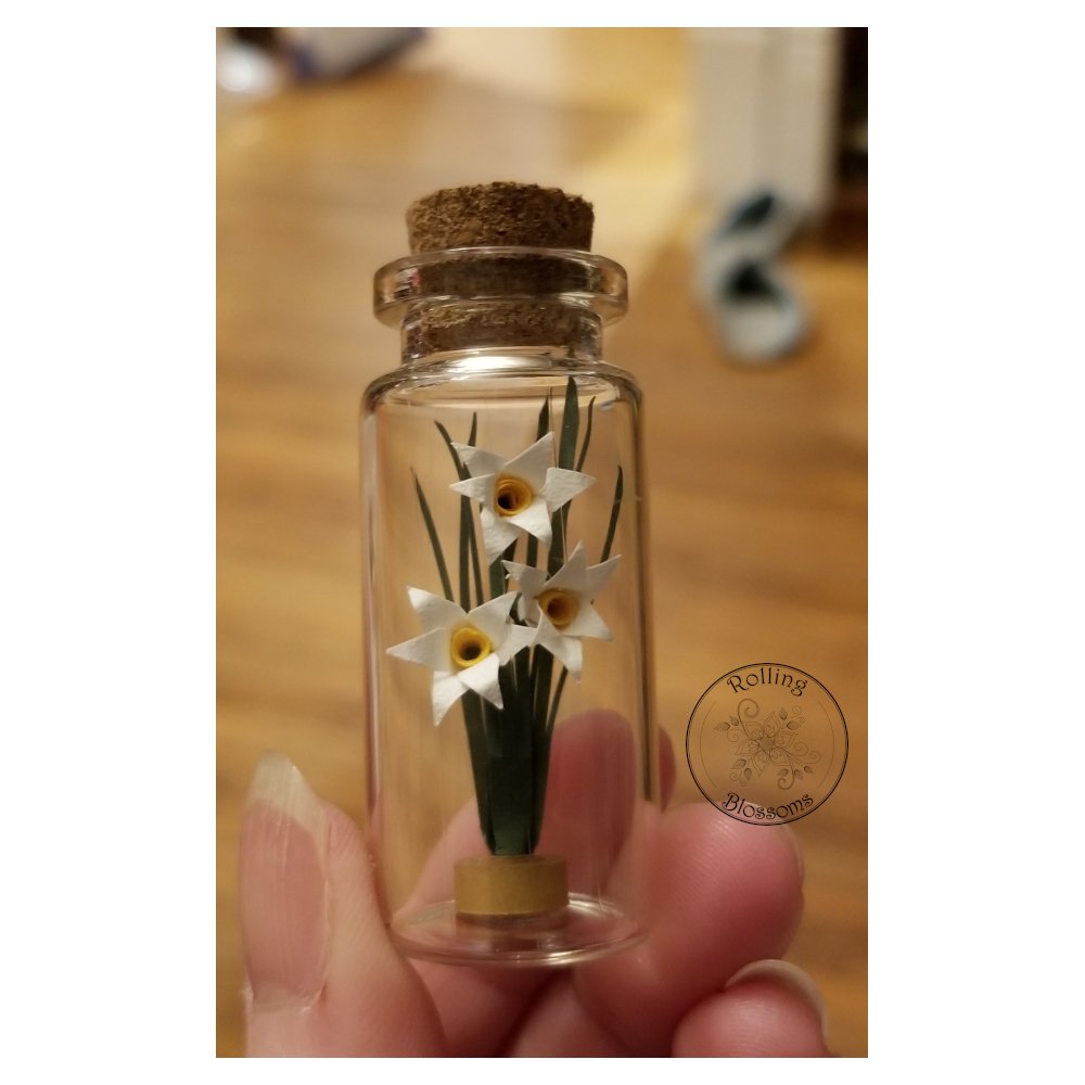 Quilled Miniature Lilies