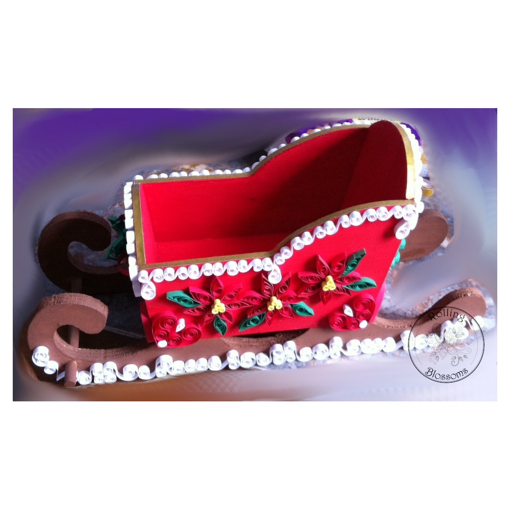 Quilled Christmas Sleigh