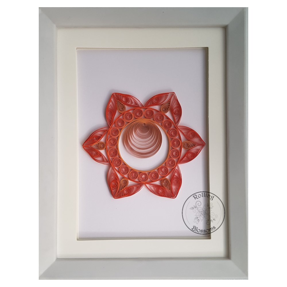 Quilled Svadhisthana Chakra