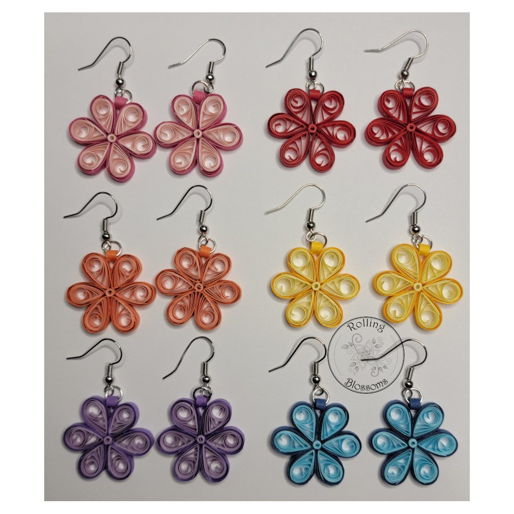 Quilled jewelry
